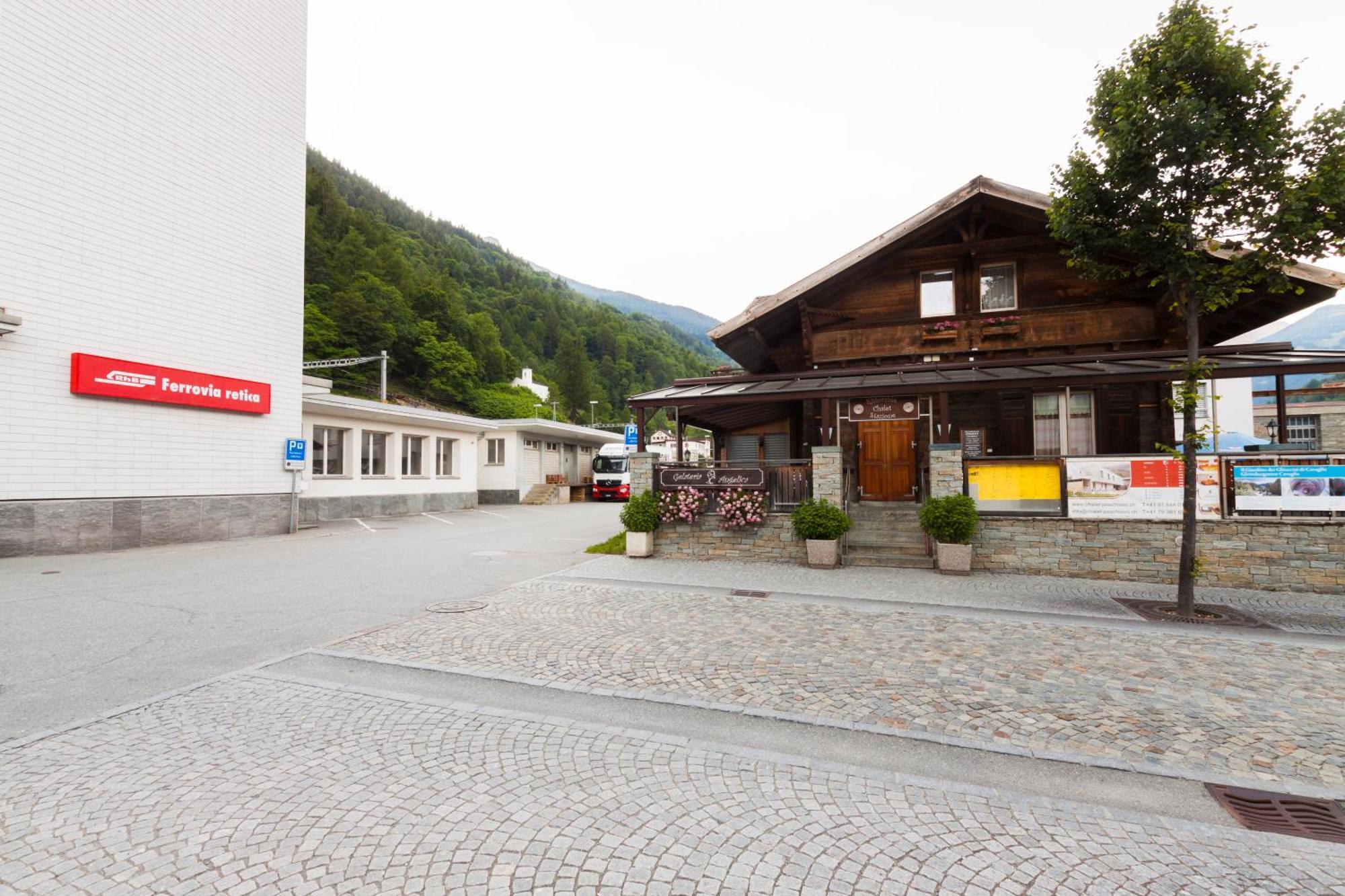 Ristorante Pensione Chalet Stazione 포스치아보 외부 사진
