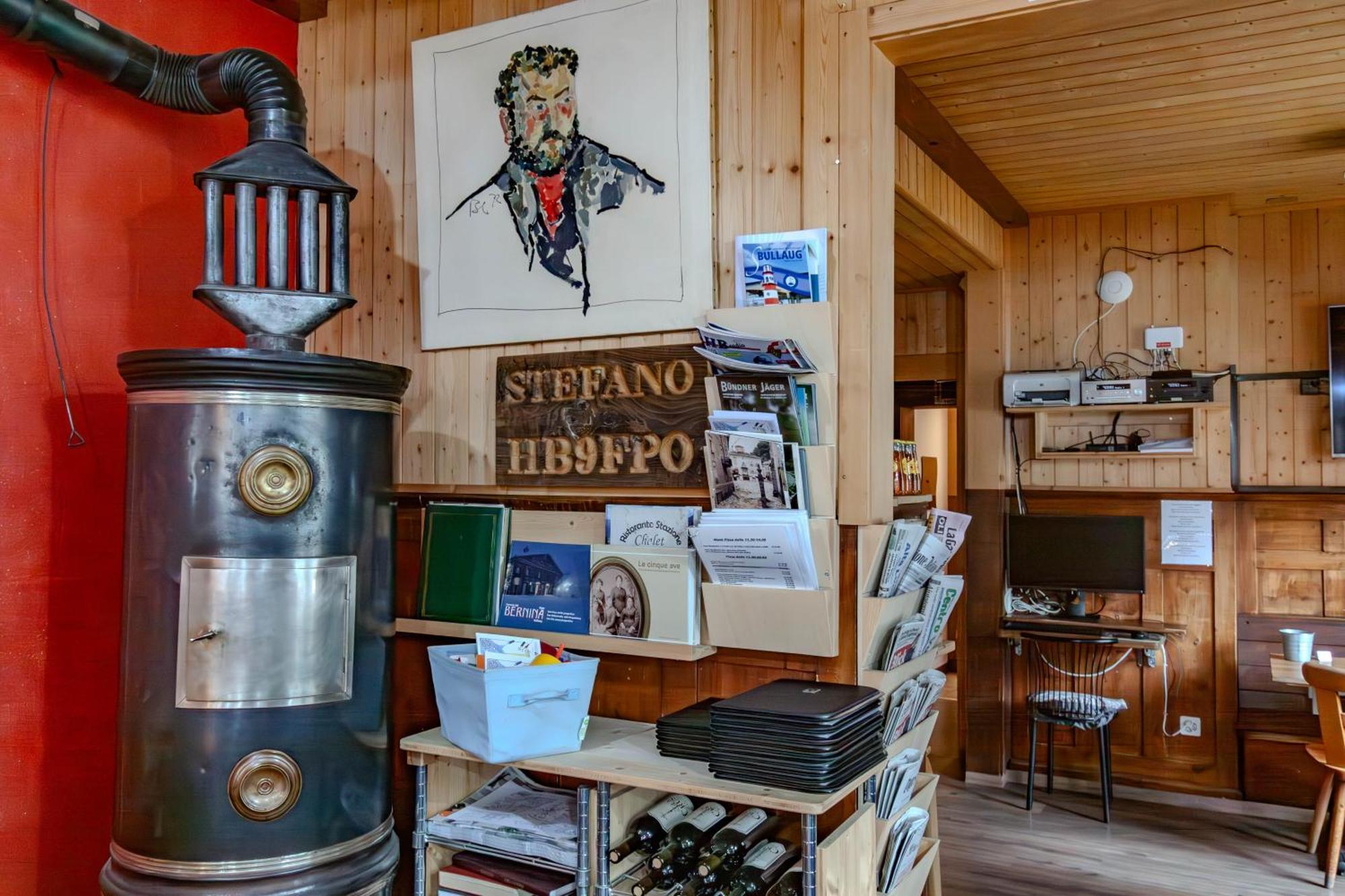 Ristorante Pensione Chalet Stazione 포스치아보 외부 사진